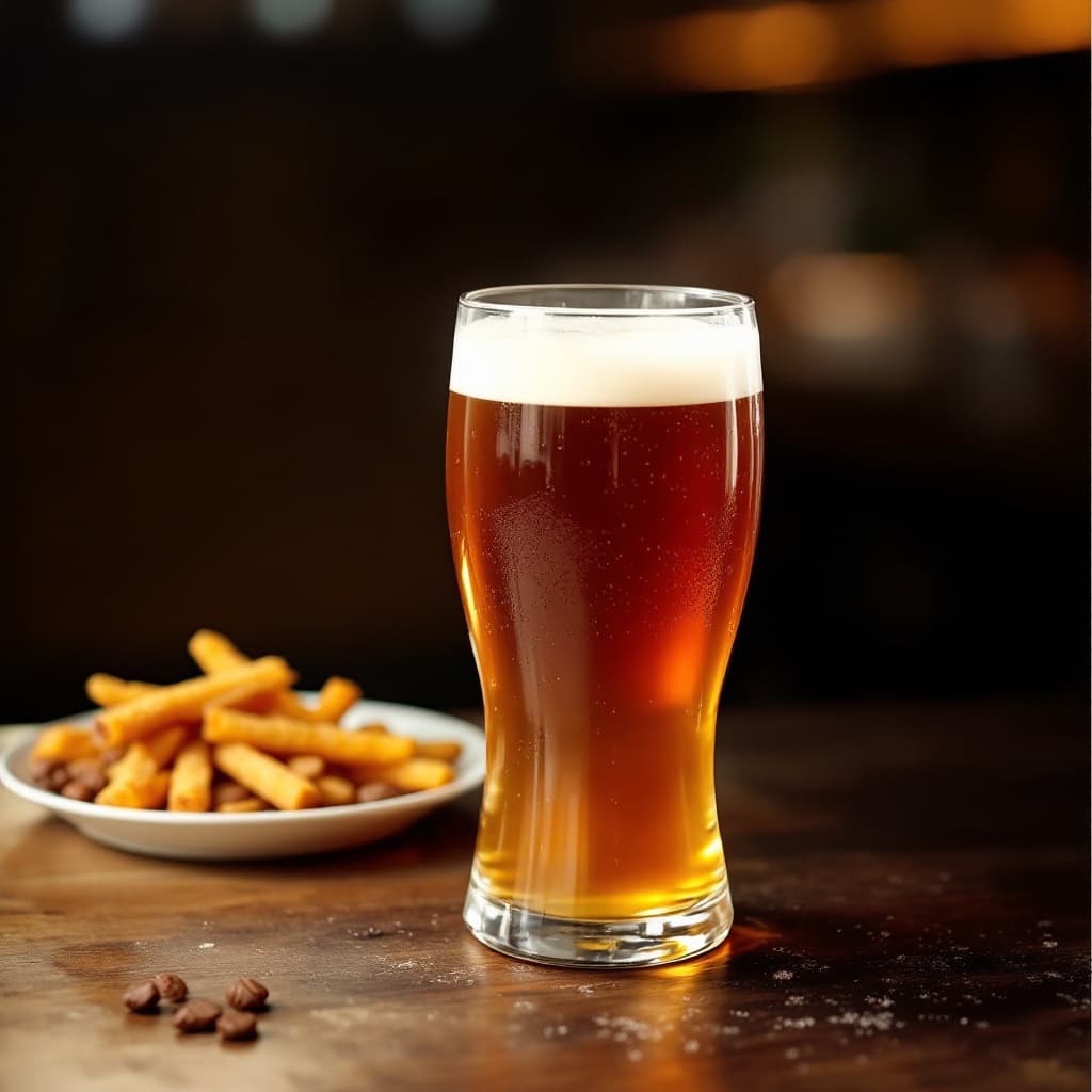 AI generated: troca o drink por uma garrafa de cerveja 