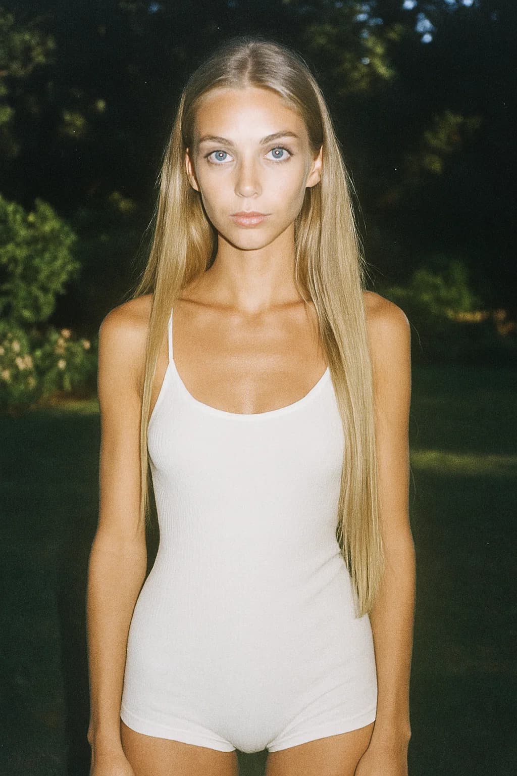 AI generated: Photo taken with a compact digital camera from the early 1990s, grainy, washed out colors, flash pho...