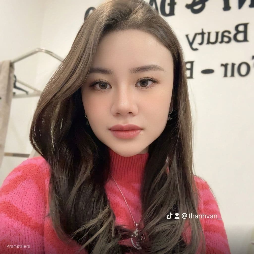 AI generated: an Asian girl