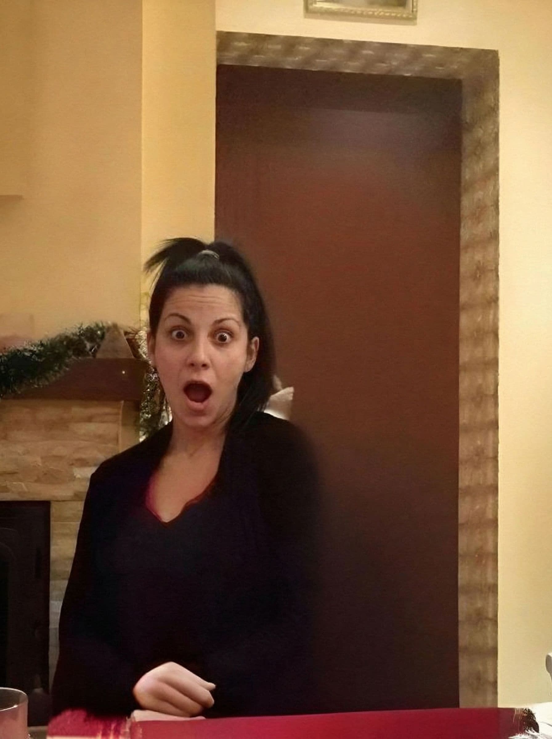 AI generated: shocked face
