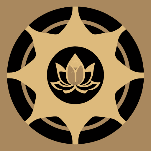 AI generated: logo of lotus art work
