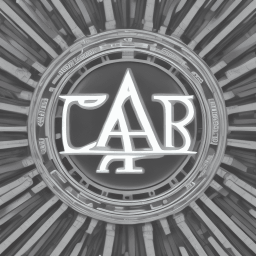 AI generated: Hyper-realistic external photography of a logo in a modern style with Latin letters VS in the style ...