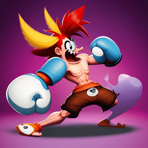AI generated: RAYMAN LEGENDS BOXER