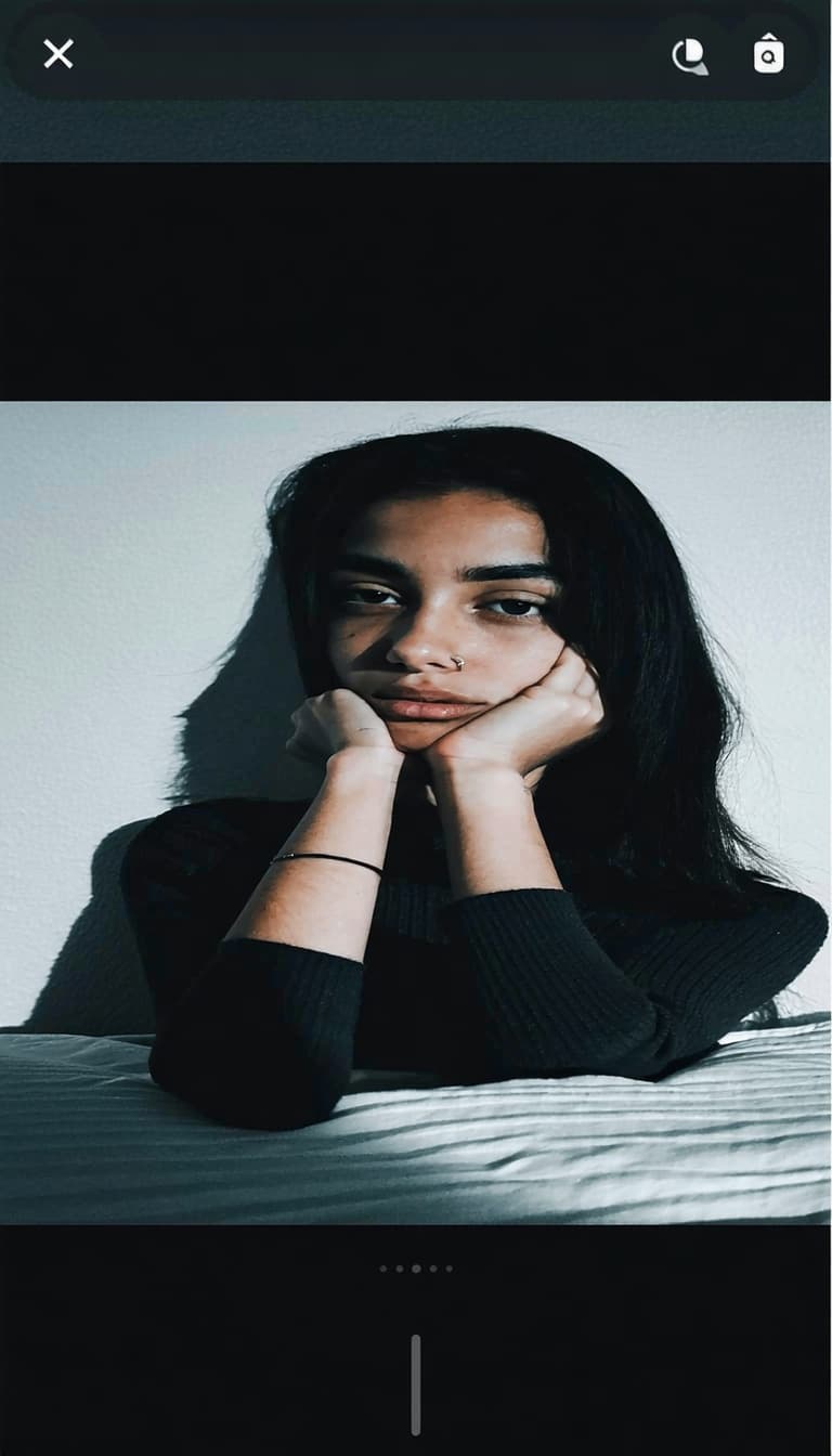 AI generated: dark photo