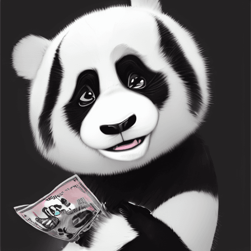 AI generated: photo of a ultra realistic panda, dramatic light, cinematic lighting, battered, trending on artstati...