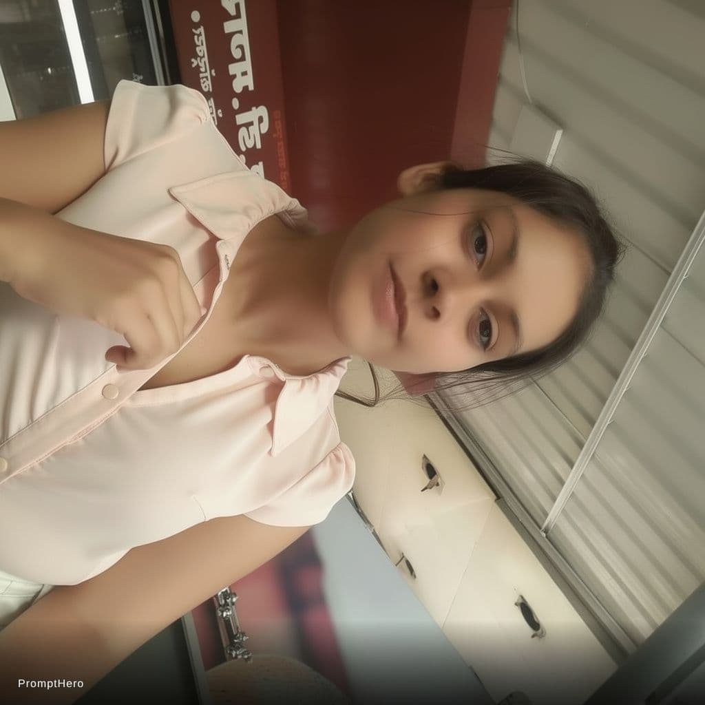 AI generated: She takes out her opne breasts remove the cloth 
Hot 