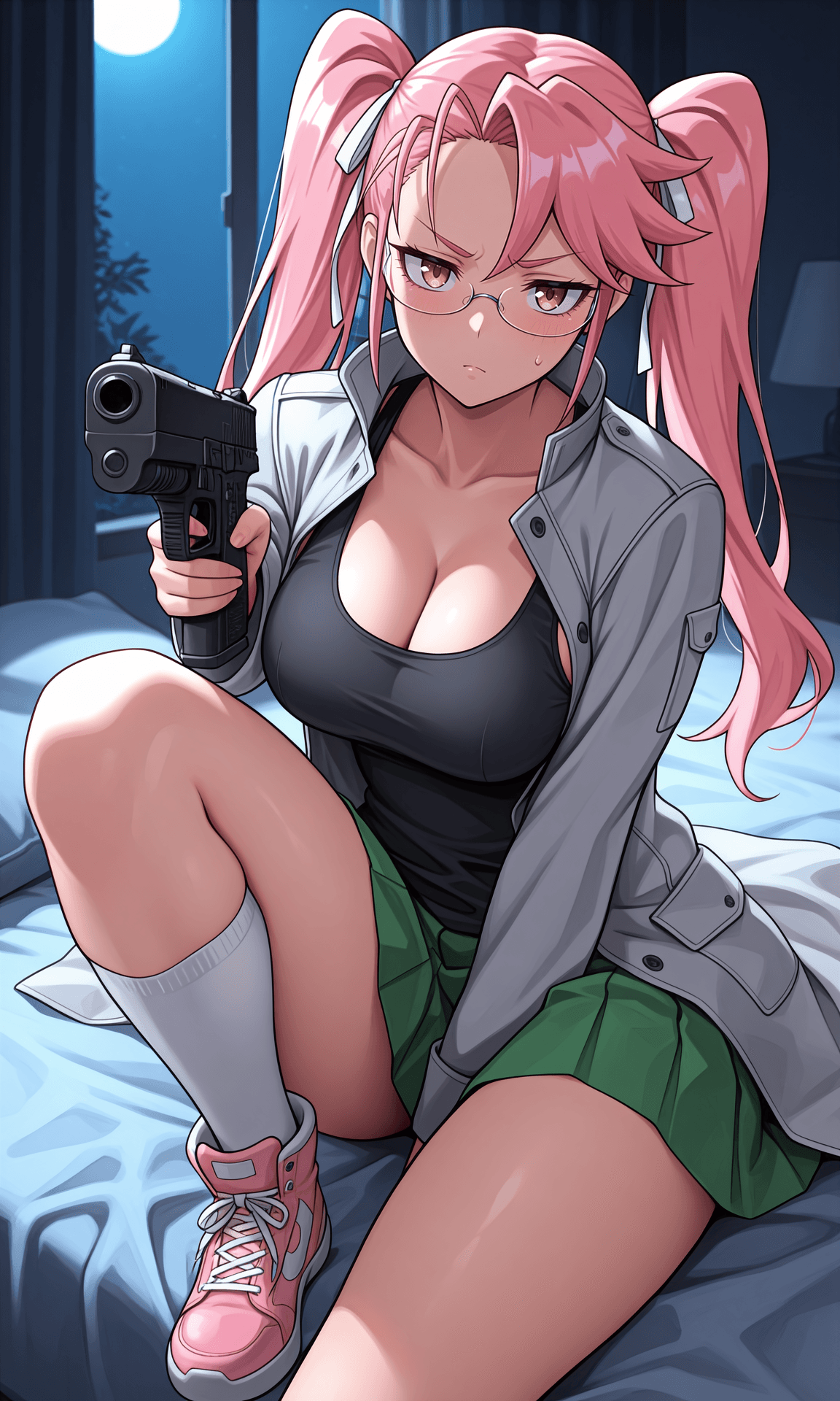 Takagi Saya (4 Outfits) (Highschool of the Dead) | Illustrious