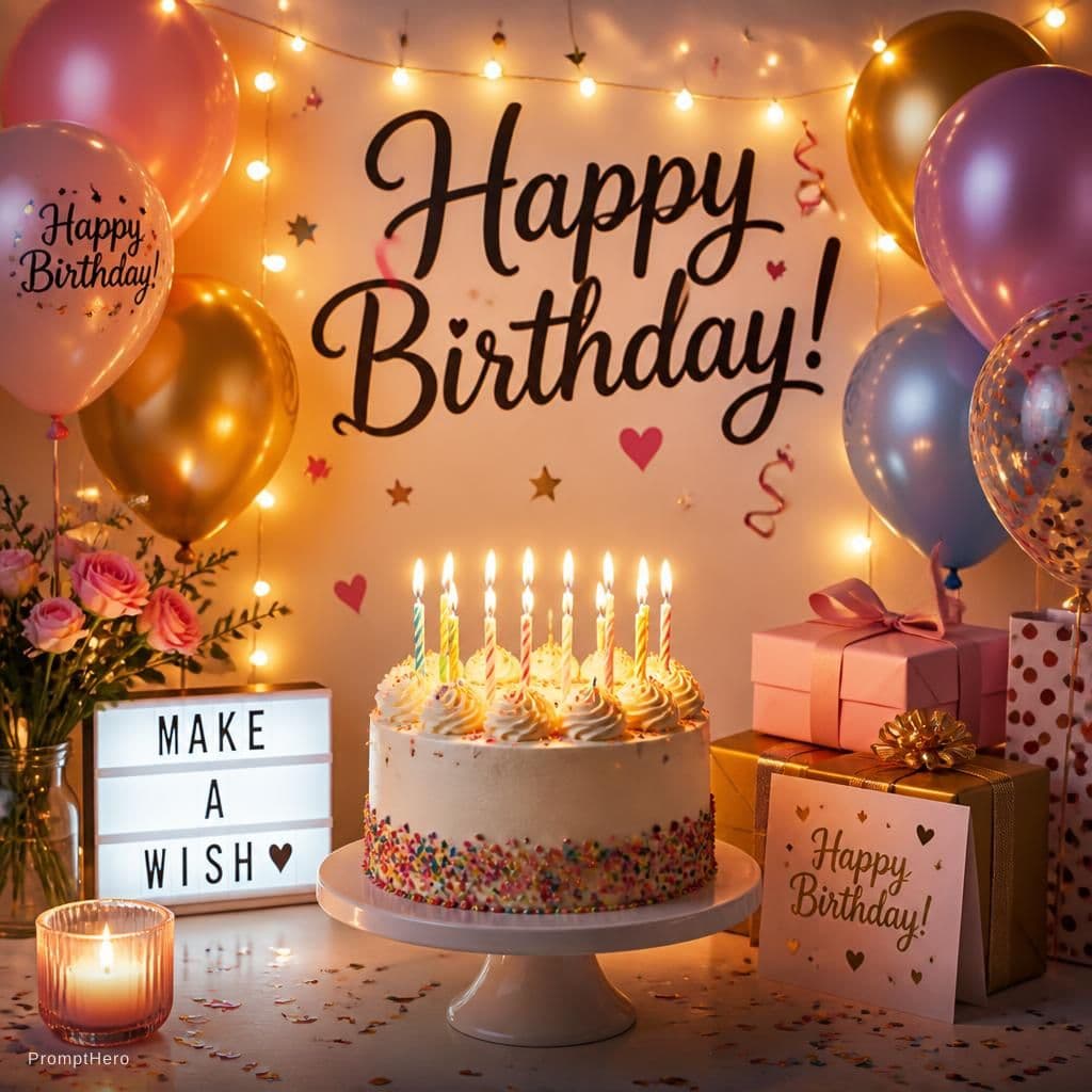 AI generated: Birthday