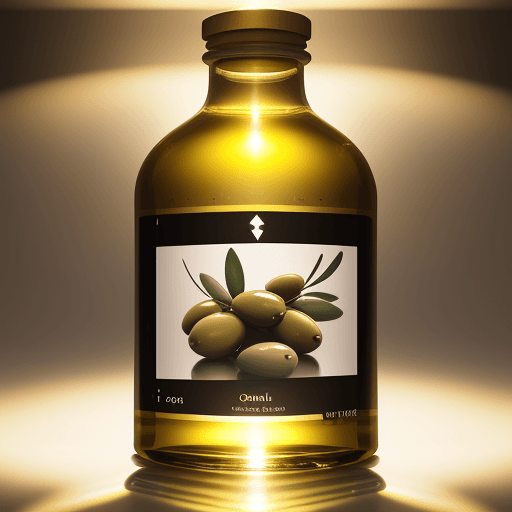 AI generated: <lora:CrystallineAI-000009:1>, concept art, top-down view of a Fallacious olive oil, at Golden hour,...
