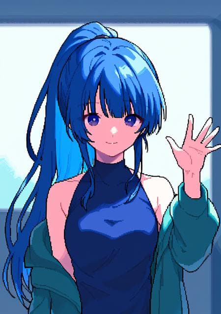 narume (pixel art) | Artist Style | GLoRA | ponyXL
