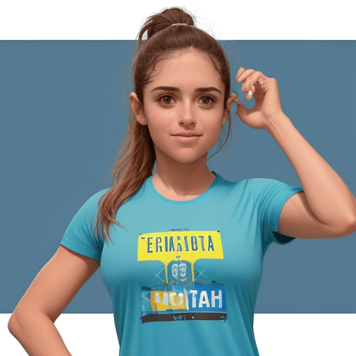 AI generated: ¡Demuestra tu pasión por el deporte con esta camiseta llena de energía! Con un diseño dinámico y vib...