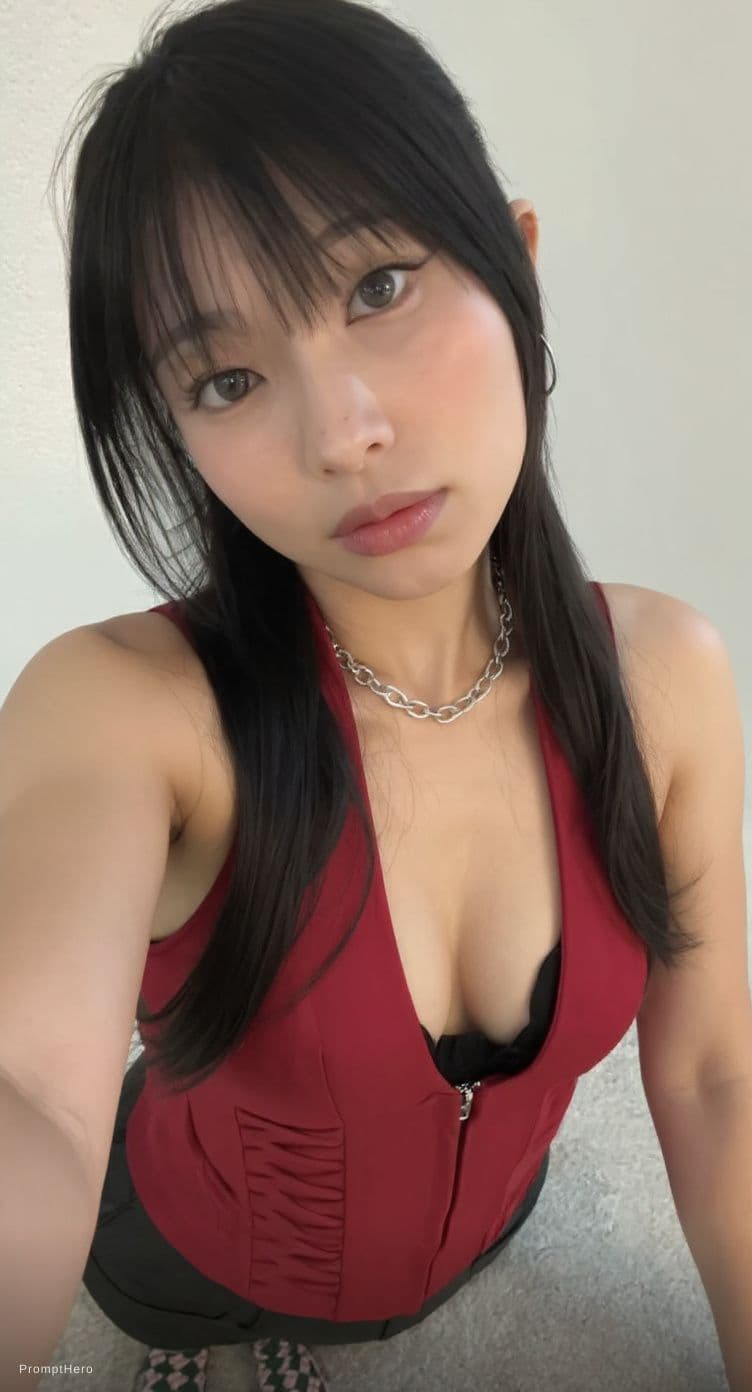 AI generated: show bare arms and torso

do not change any facial features, except saliva dripping down chest