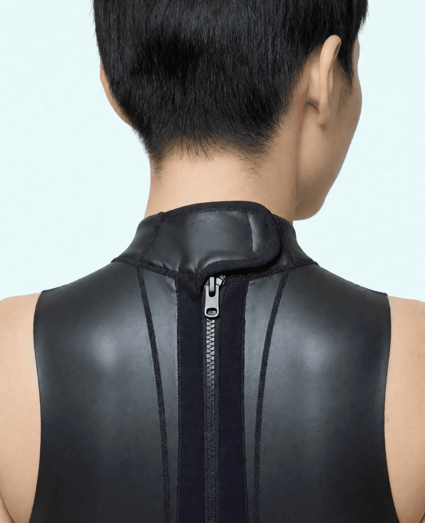 Neoprene one-piece swimsuit, swimsuit_CS - Image 4