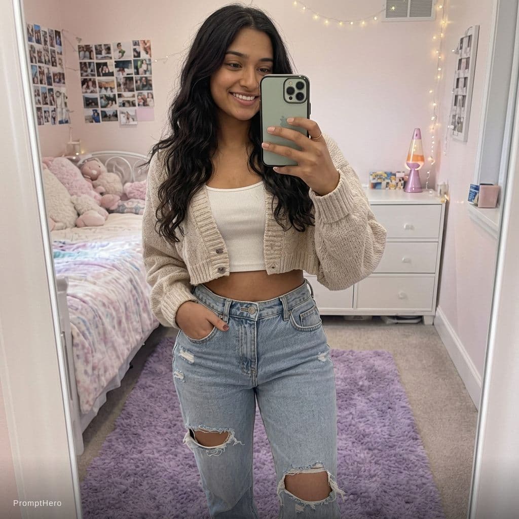 AI generated: Is e india girl jis abana do
