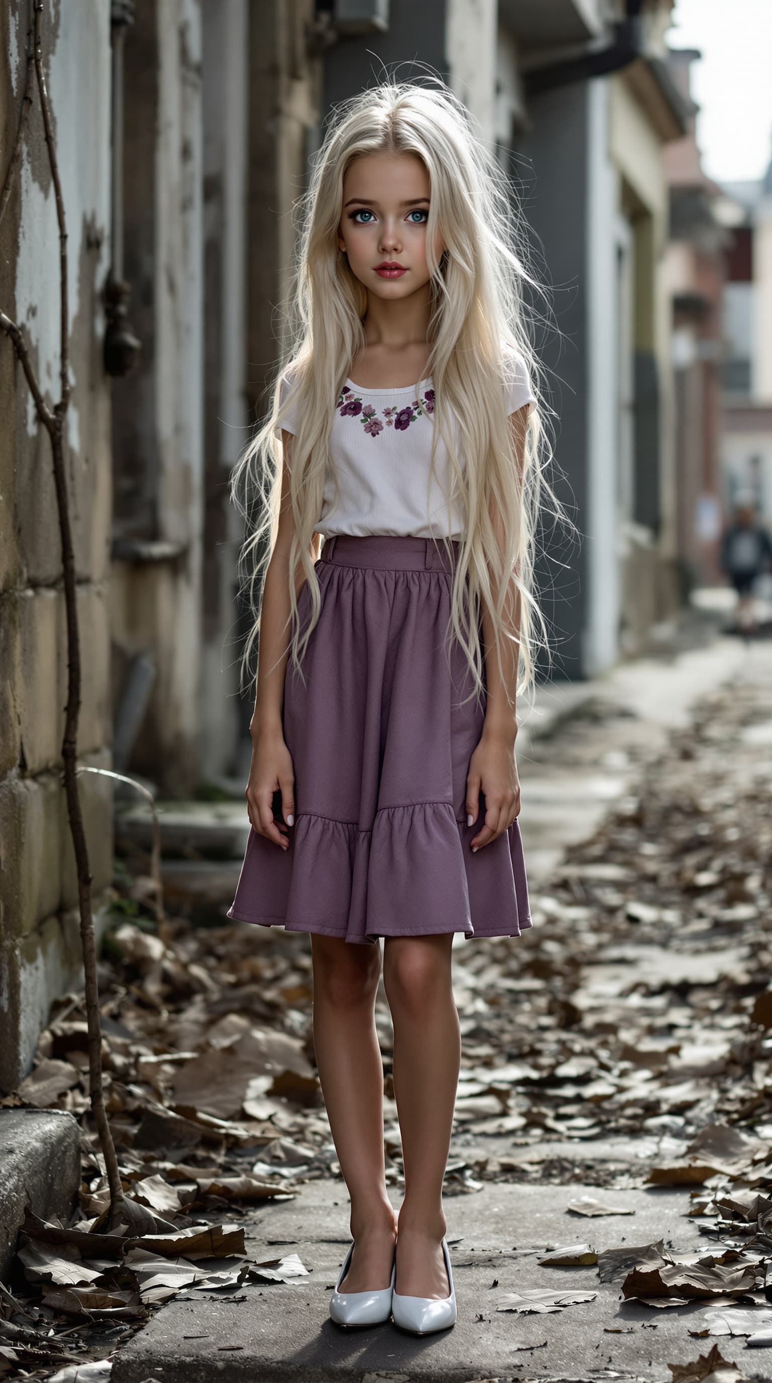 AI generated: a professional photo of a exceptionally of the most beautiful Russia girl (young child) in the world...