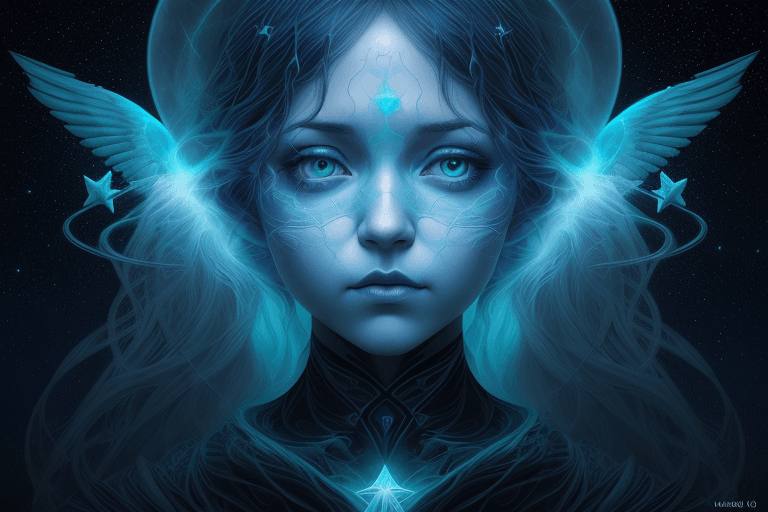 AI generated: photo illustration from a world in the clouds, in the style of tanya shatseva, the stars art group (...