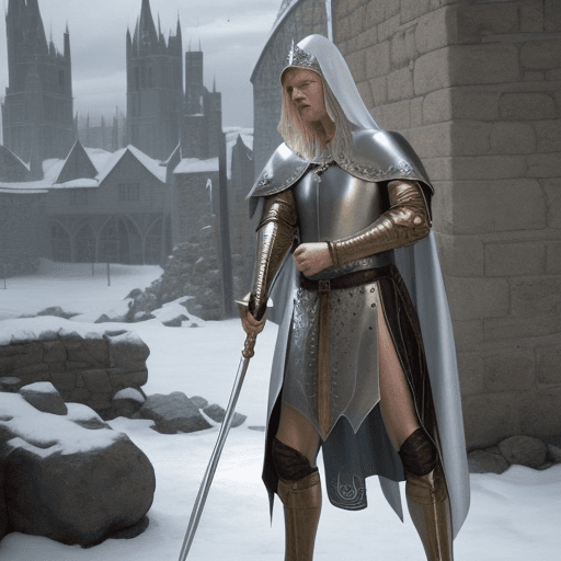 AI generated: spear of glass medieval fantasy , extremly realistic