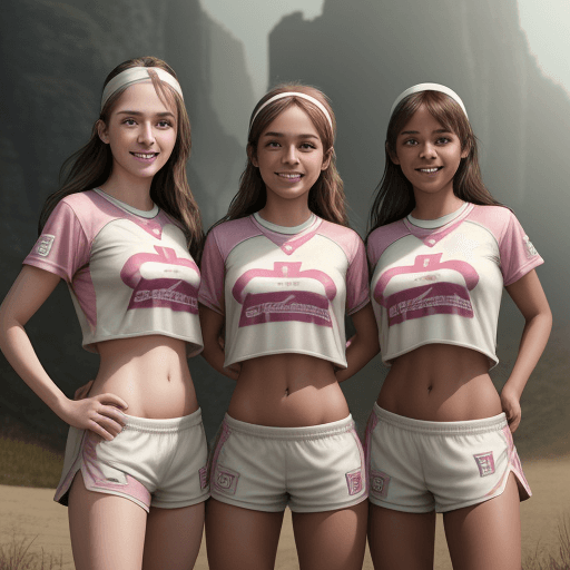 AI generated: realistic, 3girl, (detail skin texture, ultra-detailed body), atmospheric scene, masterpiece, best q...
