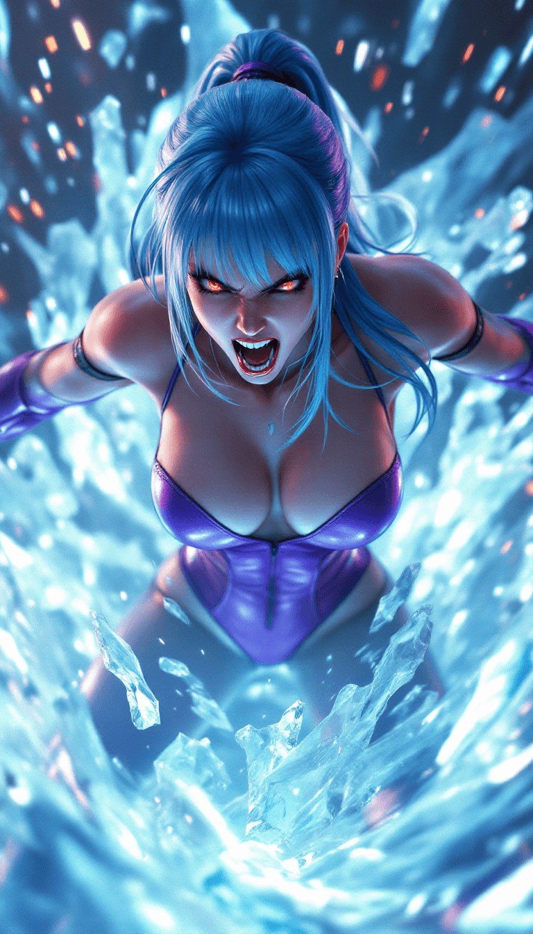 AI generated: Digital Art, Cinematic, Aerial View, Third-Person View, 3D, 4k, RGB, 16-bit RGB, Angry, Strong, Stro...