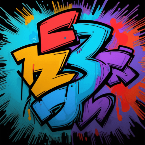 AI generated: "Create a vibrant graffiti-style artwork featuring the word 'TEEPS' prominently displayed in the cen...