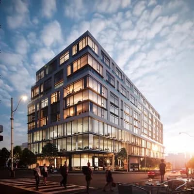AI generated video: exterior, elegant and well-lit, warm tones, stylish furniture, clean and cozy atmosphere. Subtle dol...