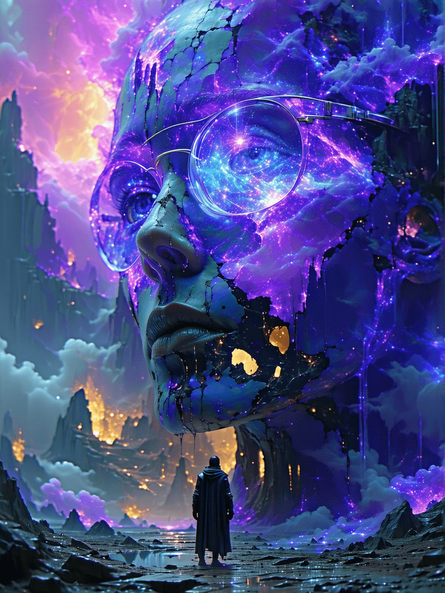 AI generated: /image, randomised, depicting illusion, the Impossible, nonsense, the immaterial, intangible, and fu...