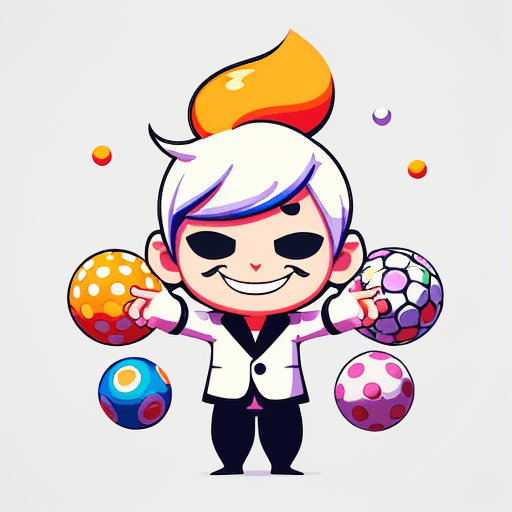 AI generated: ((style cartoon, cute Super Deformed Character, white border, high quality, colorful, Detailed illus...