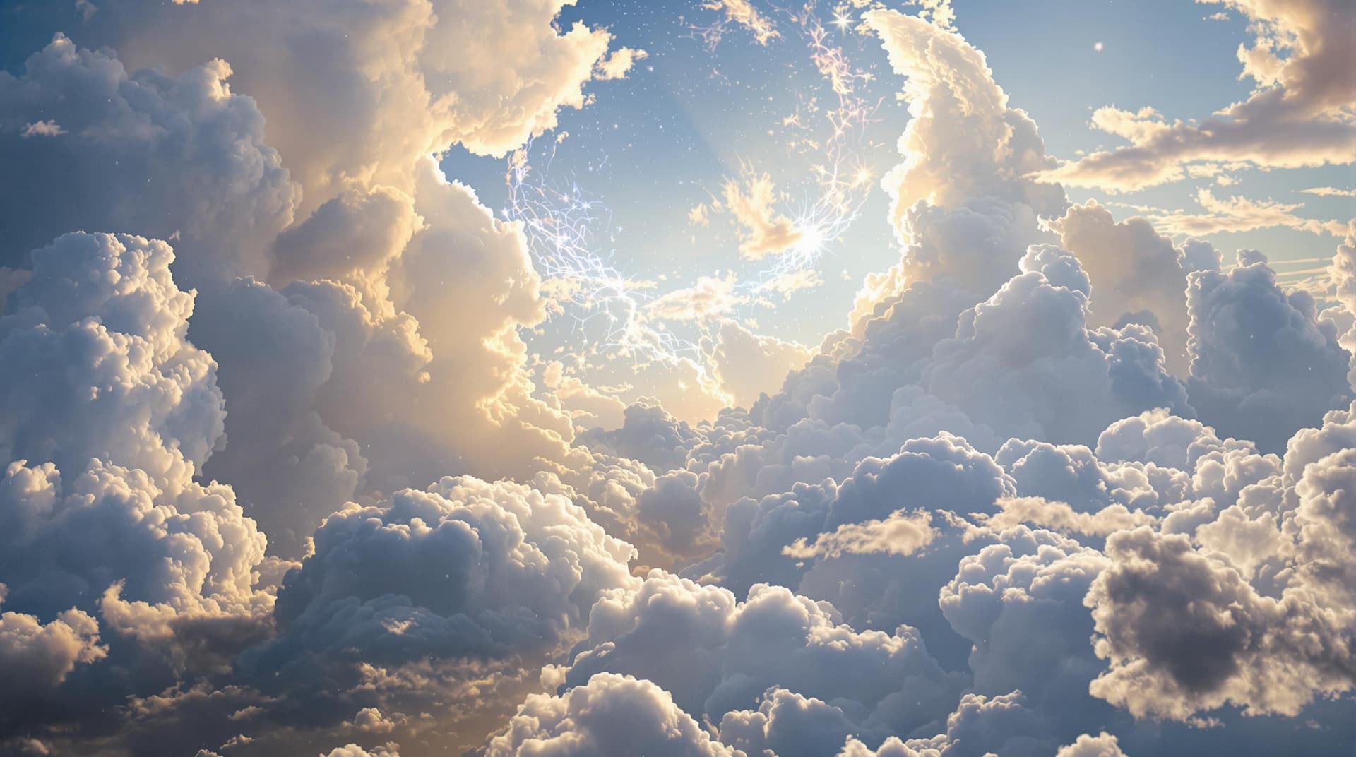 AI generated: Angel in the Sky, cloud, 8k ultra realistic, photorealistic, photography lighting, reflection mappin...
