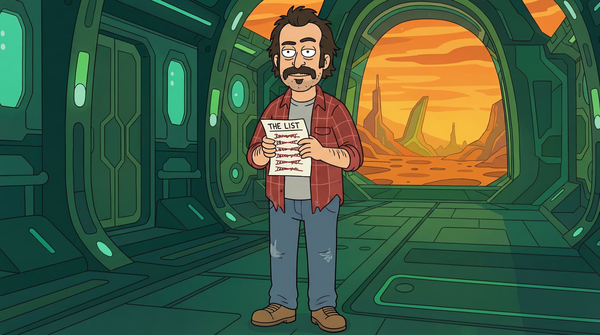 AI generated: transform character to my name is earl character earl. full character.