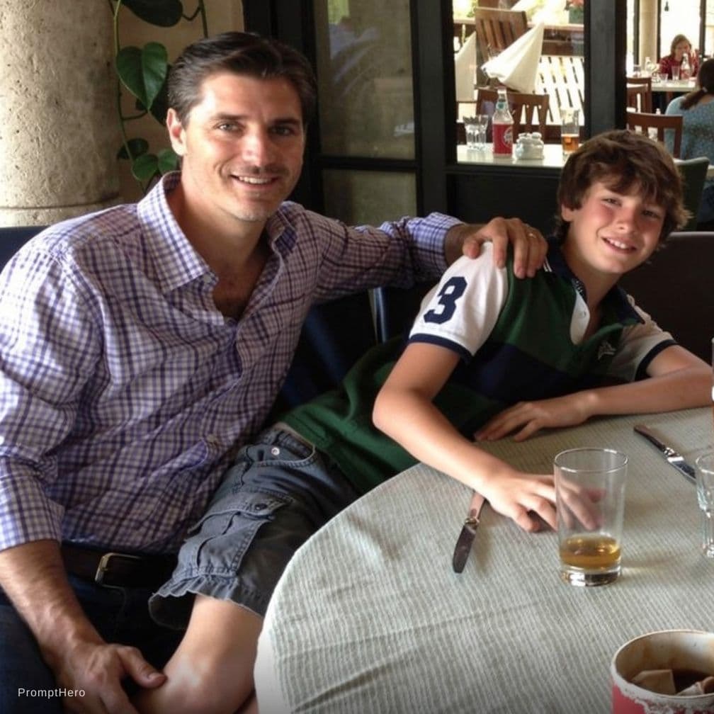 AI generated: put the boy flat over the man's lap. Make the boy cry.  Raise one of the man's hand's over the boys ...