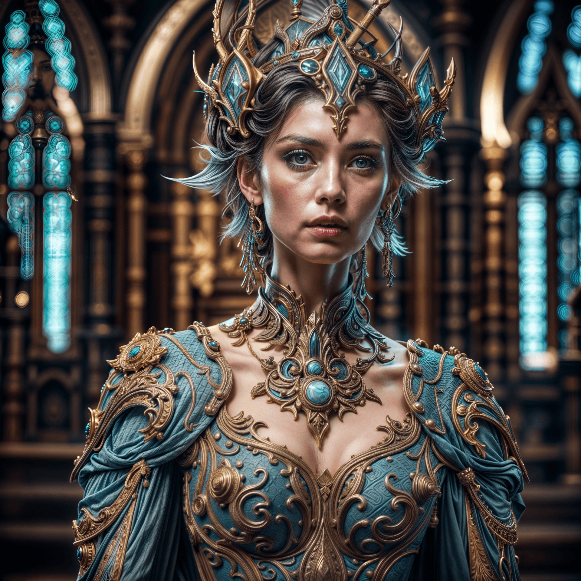 AI generated: Steampunk/Fantasy crossover