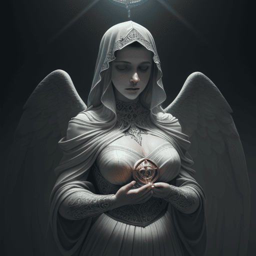 AI generated: The angels' unwavering loyalty and obedience to Allah contrasted with the potential for human deviat...