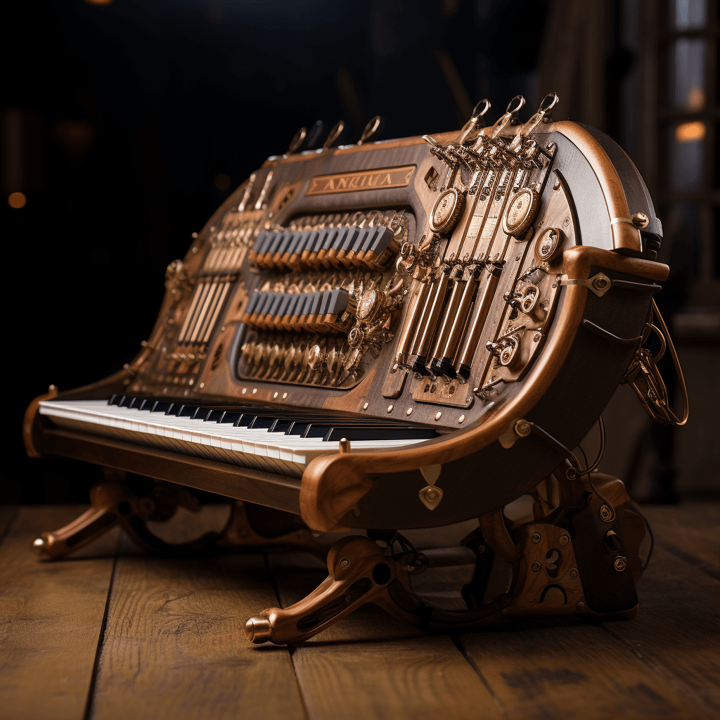 AI generated: editorial photography, arider | Knollenorgan | double-bitted ax | ultra realistic
