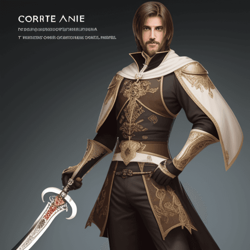 AI generated: corte de espada con la frase 13 roning 