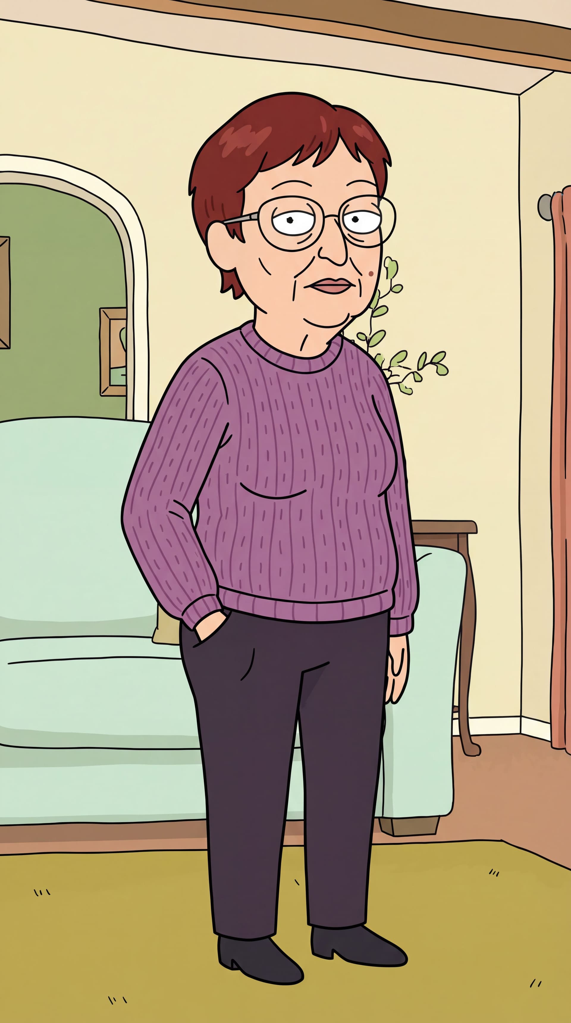 AI generated: Generate full-body cartoon characters in the iconic Rick and Morty animation style. Perfect for fan ...