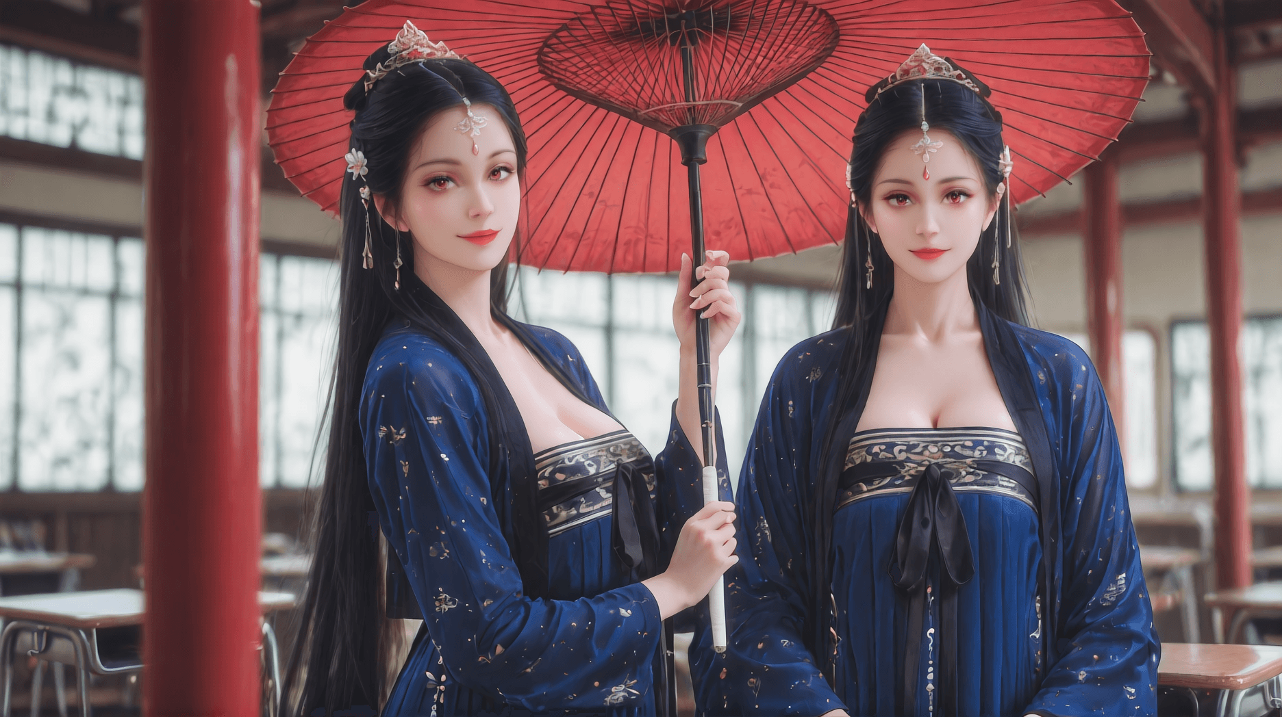 [IL Dress 33] chinese dress hanfu Yingluoria Aureline:Where Light Wears Its Own Jewels