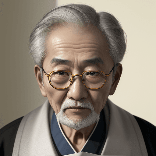 AI generated: 평론가, old, man