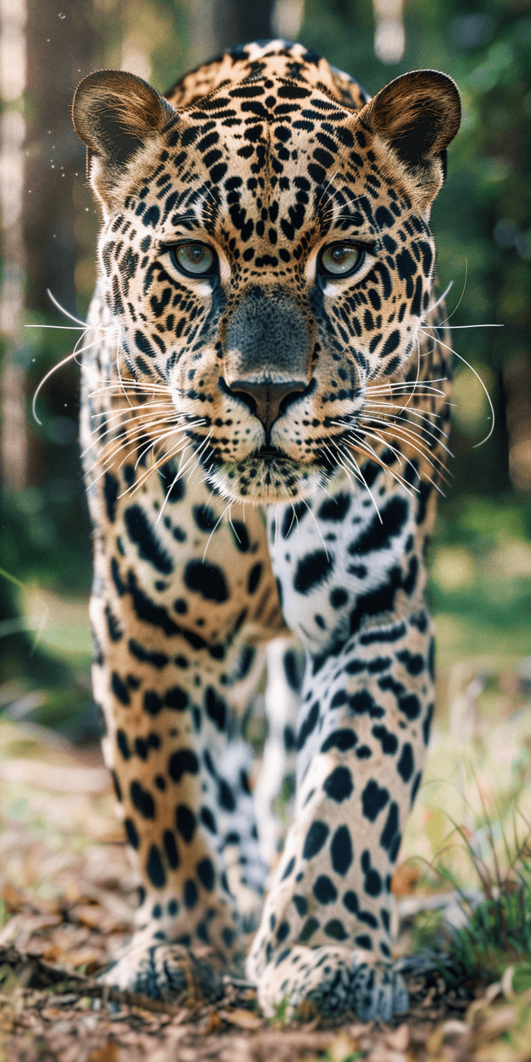AI generated: hyper-realistic photo, jaguar in the wild, close-up, in the style of nature photography, photo-reali...
