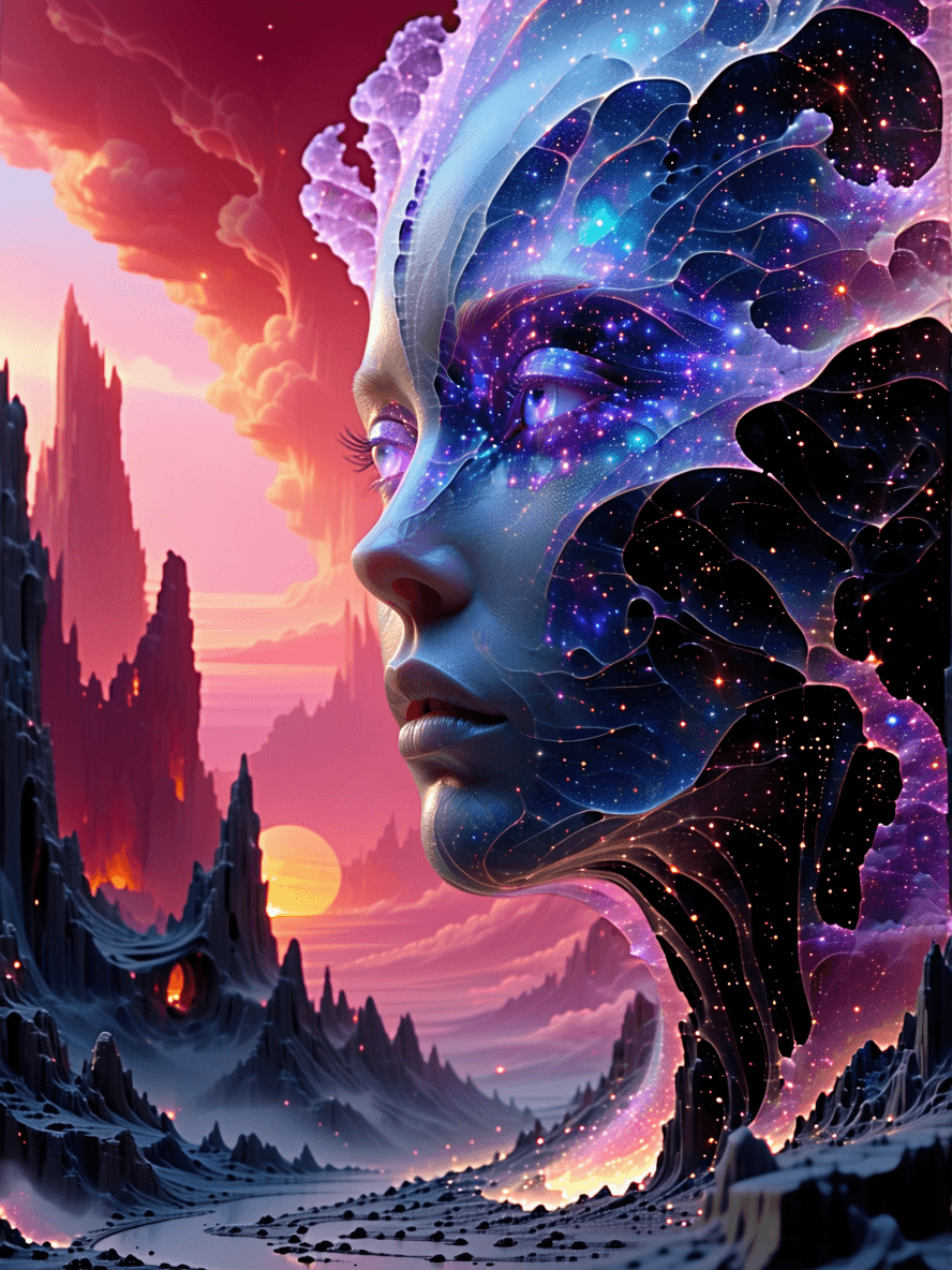 AI generated: /image, randomised, depicting illusion, the Impossible, nonsense, the immaterial, intangible, and fu...