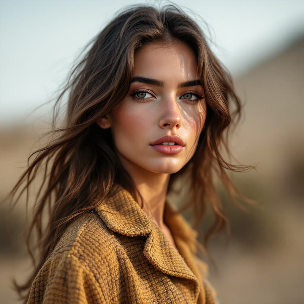 AI generated: high-resolution photo of a Spanish fashion supermodel, photorealistic, UHD, optimal photography, nat...