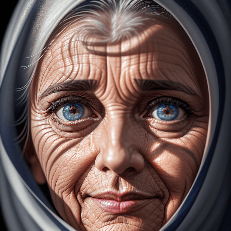 AI generated: (hyperrealism : 1. 4), (award winning: 1. 4) (masterpiece photo: 1. 4) BREAK 
portrait of 50 year ol...