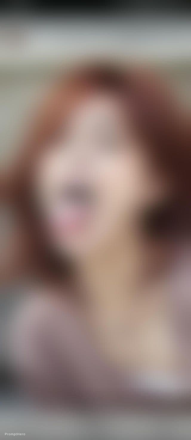 AI generated: Showing her tongue (100% same girl as refrence picture)