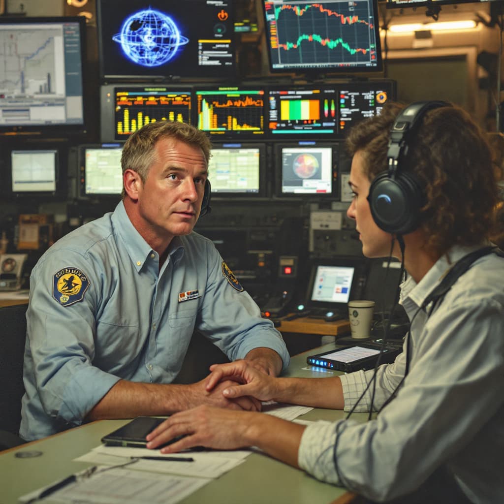 AI generated: Back to the control room. Operators continue scheming
