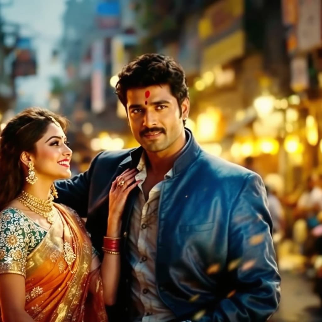 AI generated: Explore a handpicked selection of beloved Indian movies, offering a mix of genres from Bollywood’s f...
