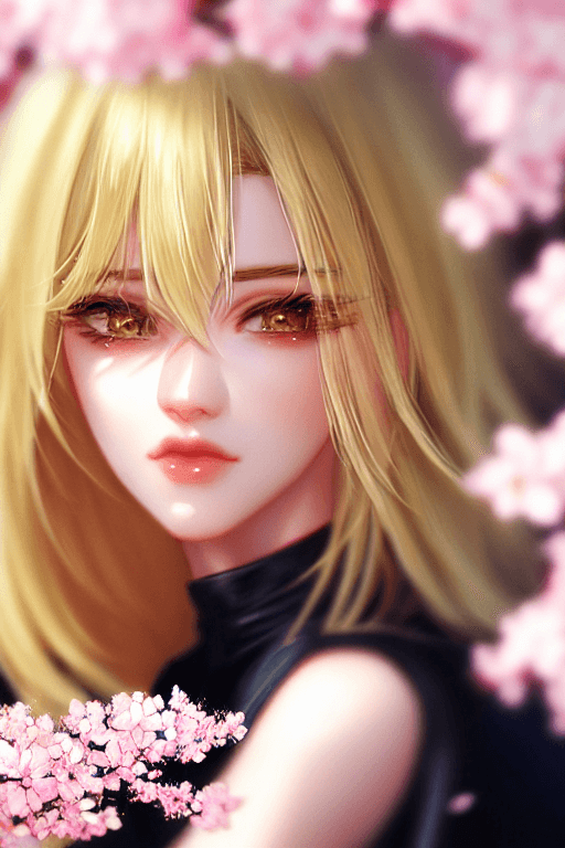 AI generated: photo of a gorgeous blonde female in the style of stefan kostic, realistic, half body shot, sharp fo...