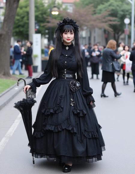 Female Archeotypes - Japanese Gothic Fashion