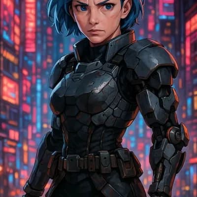 AI generated video: Run in the middle of the city 