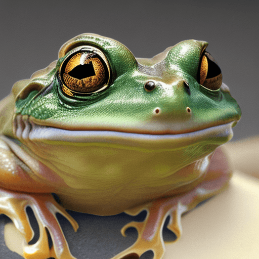 AI generated: photo d&d beautiful 44 year old woman "frog head" ultra photorealistic high detail