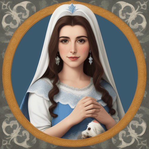 AI generated: Amo  a  marian 
