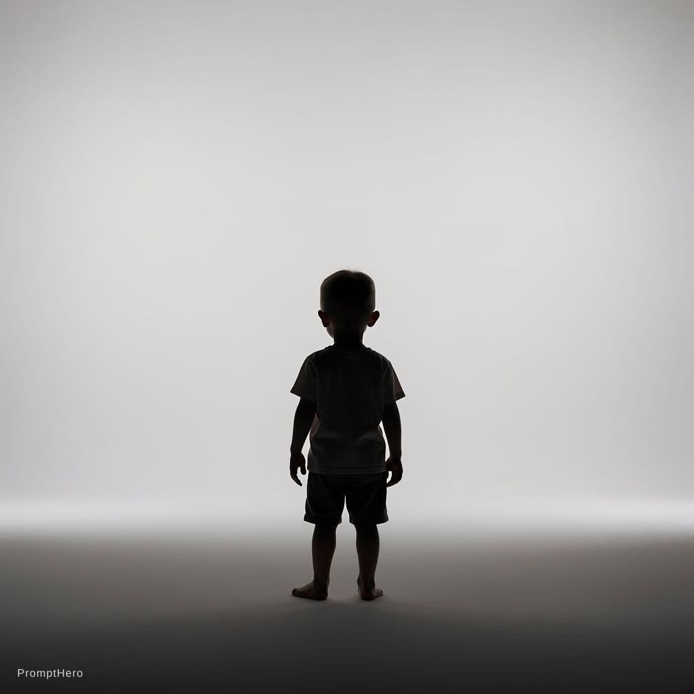 AI generated: I want a small picture of a boy who is not wearing clothes.